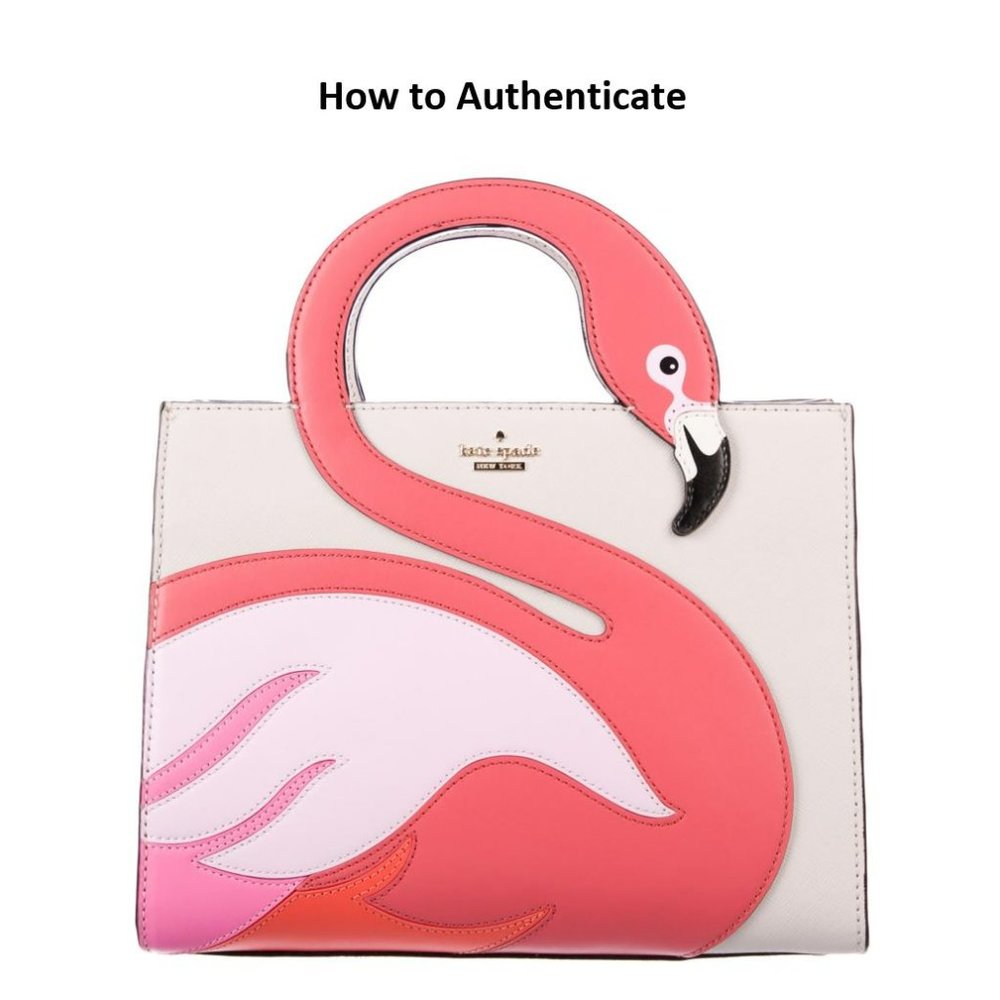 HOW TO AUTHENTICATE: Kate Spade By the Pool Flamingo Sam